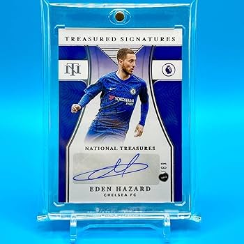 Amazon.co.jp: PANINI EDEN HAZARD アザール 直筆サインカード 世界89